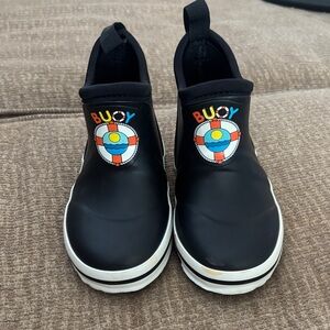 Kids Black Rain & Snow Boots